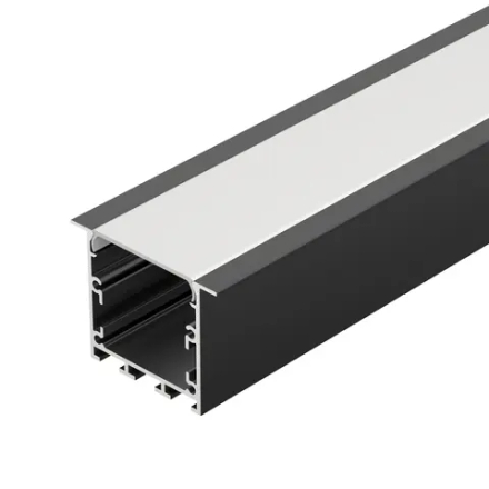 Профиль LINIA49-F-М-2500 BLACK (Arlight, Алюминий) 055395