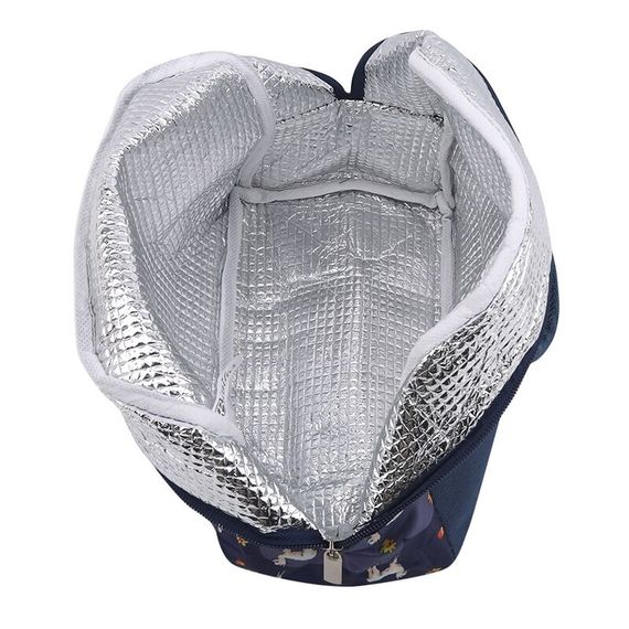 Yemək çantası \Ланчбокс \ Lunch box dark blue Alpaca