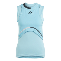 Женский топ теннисный Adidas Match Tank Pro - небесный