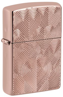 Зажигалка Zippo Armor® Hearts Rose Gold (48919)