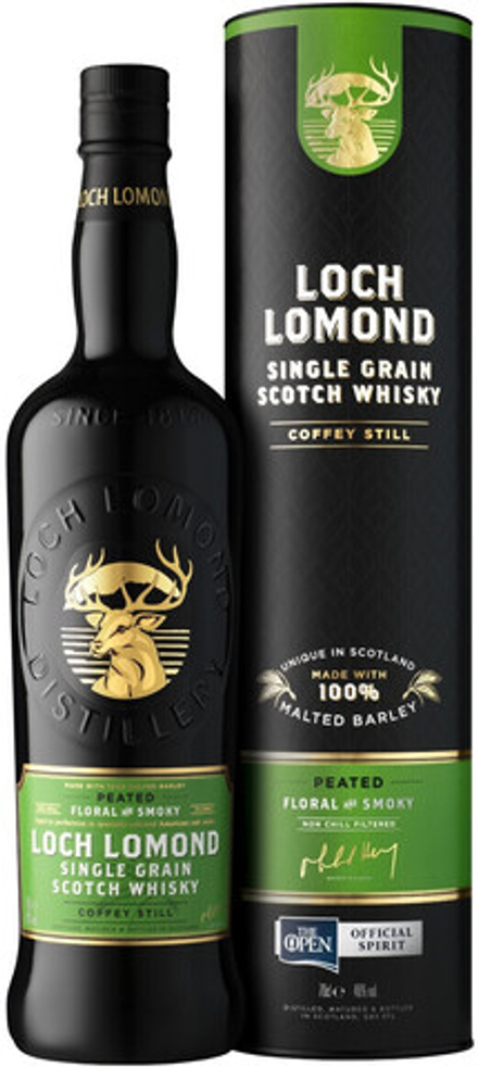 Виски Loch Lomond Single Grain Peated, 0.7 л