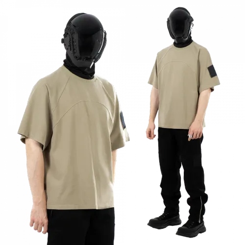 Футболка Heartz «Waveform» Raglan Kimono светло-зеленая