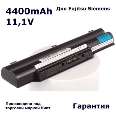 Аккумулятор iBatt 4400mAh, для FPCBP145 FMVNBP146 FPCBP281 CP293530-01 FPCBP282