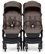 Коляска прогулочная для двойни Bumprider Connect.mini Taupe
