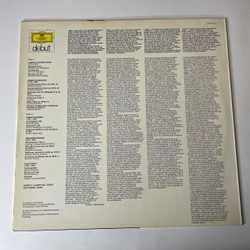 Винтажная виниловая пластинка LP Horst R. Laubenthal and Erik Werba - Beethoven Бетховен, Schubert Шуберт, Schumann Шуман, Brahms Брамс (СССР 1969) Deutsche Grammophon Debut