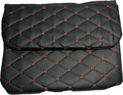 Чехлы на козырьки УАЗ 469, УАЗ "Хантер", УАЗ 452 "Буханка"(красная нить Бабочка)