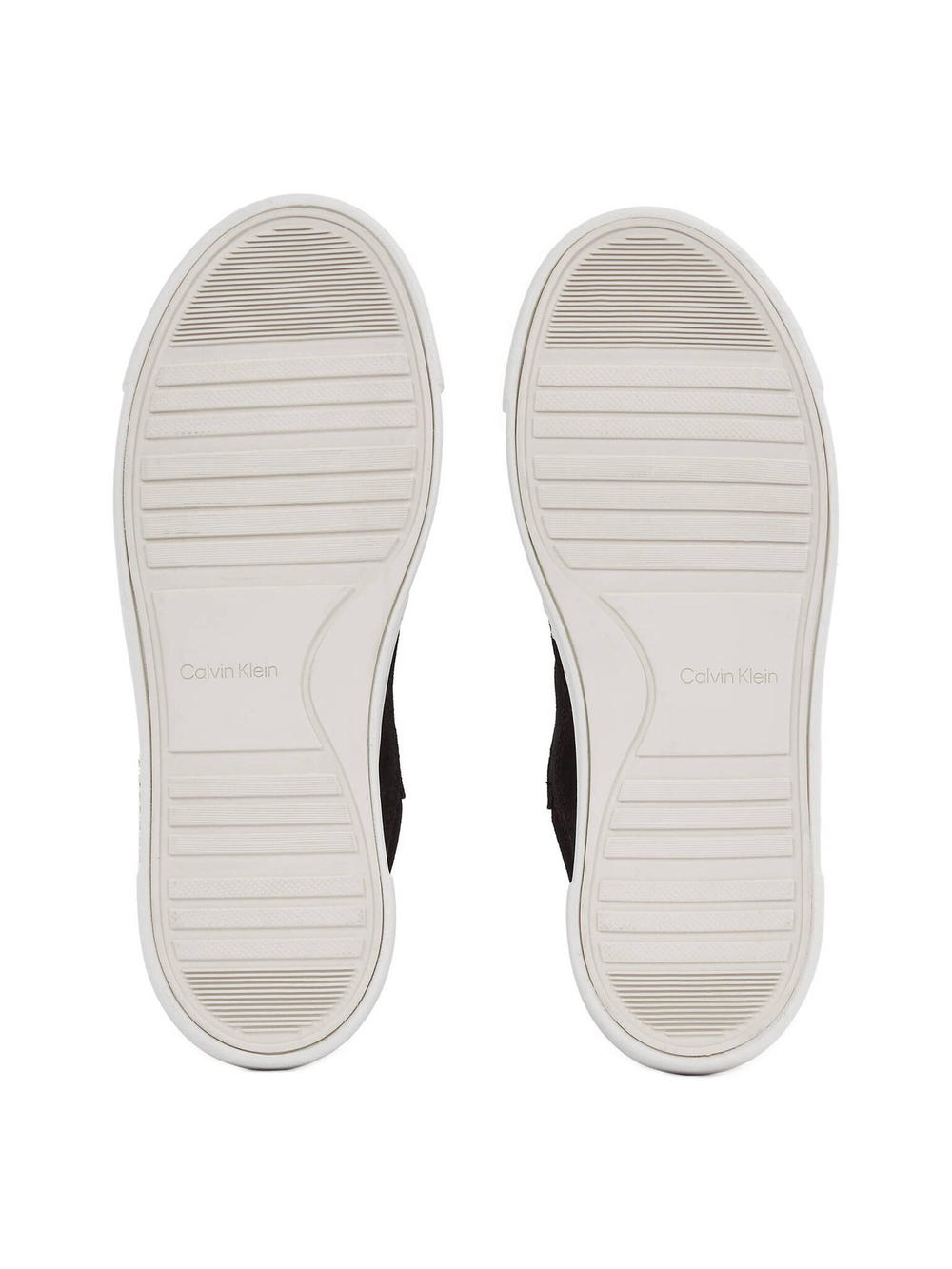 Кожаные кроссовки Calvin Klein - черный(HW0HW02203)