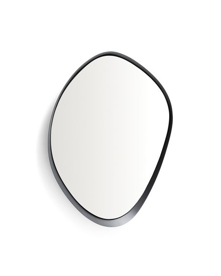 Зеркало Tebel черное металлическое 67,5 x 74,5 см