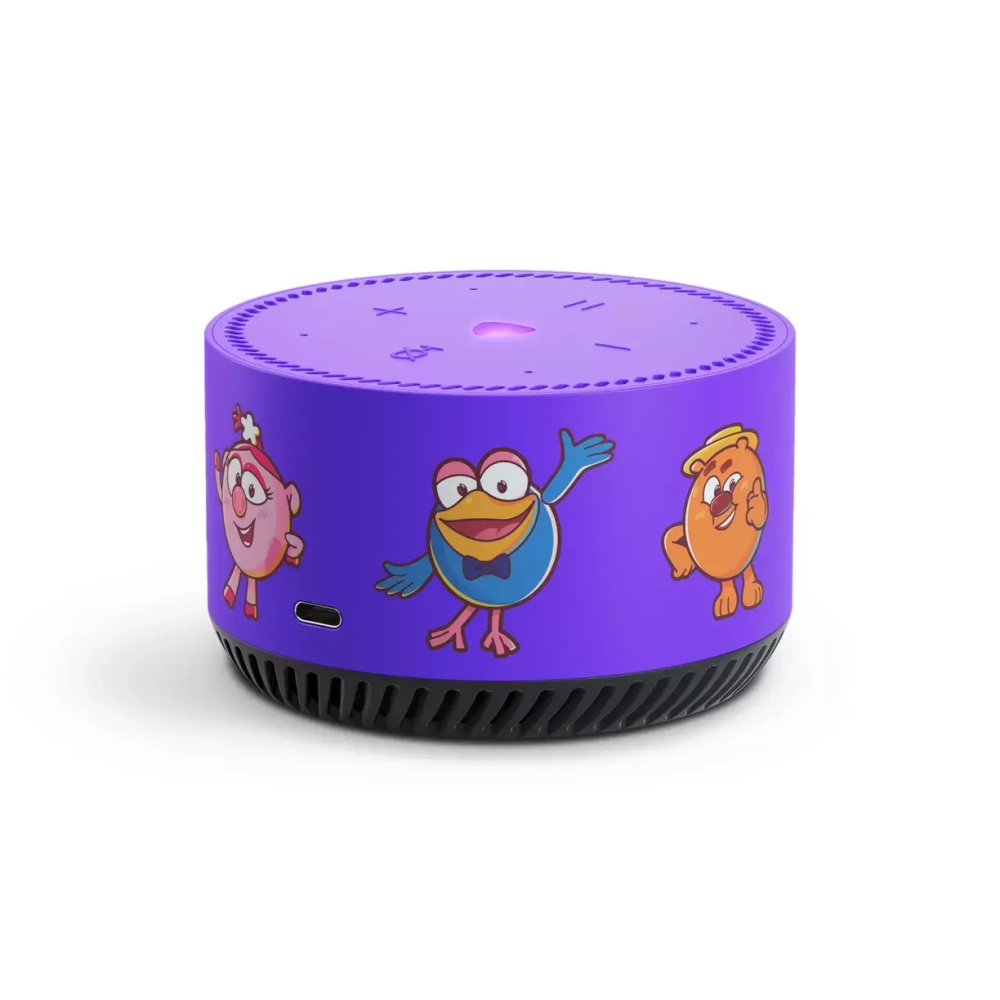 Умная колонка Яндекс Станция Лайт, смешарики (YNDX-00025SM)