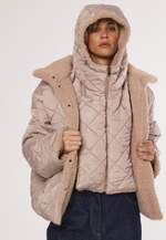 Двусторонняя манишка с капюшоном Льялл