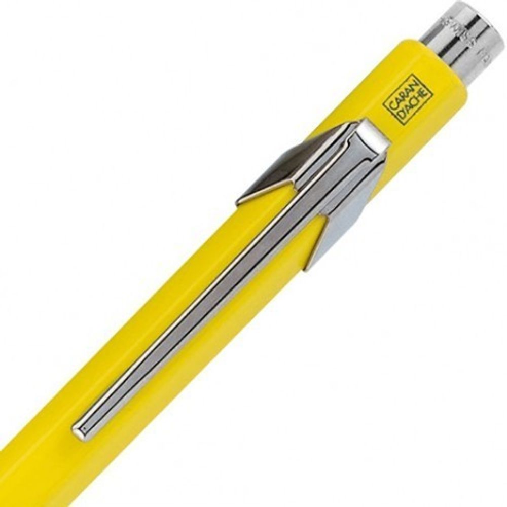 Carandache Office CLASSIC yellow (M) чернила: синий в подарочной коробке (849.010_GB)