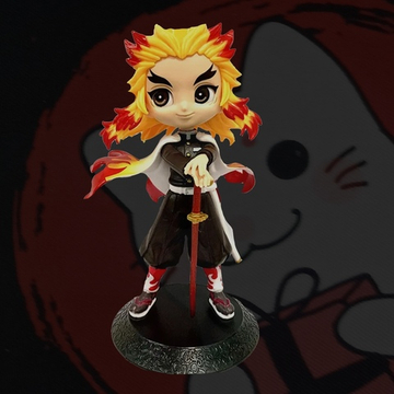 Большая фигурка "Клинок, рассекающий демонов - Кёджуро Ренгоку"