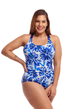 Купальник FUNKITA с поддержкой Blossom Blue