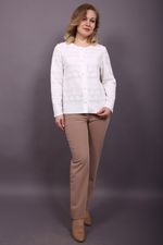 1137 жакет женский Белый 10 Olsarri (Акция)