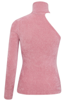 off-shoulder sweater