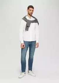 Regular Fit : хлопковая рубашка со структурой s.Oliver