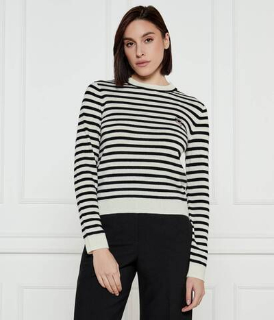 Шерстяной свитер IKON Karl Lagerfeld - черный(A1W18054)