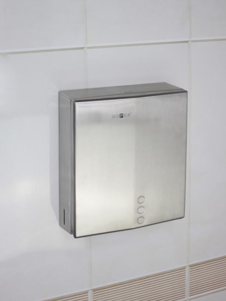 Диспенсер бумажных полотенец нерж. сталь TISSUE EVO 04046.S матовый