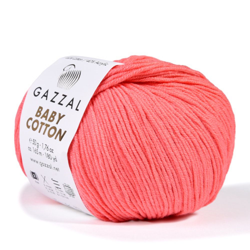 Пряжа Gazzal Baby Cotton (3435)