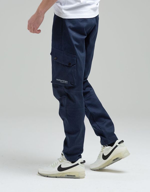 Брюки We Don’t Care Twill Cargo Pants Navy - фото 3