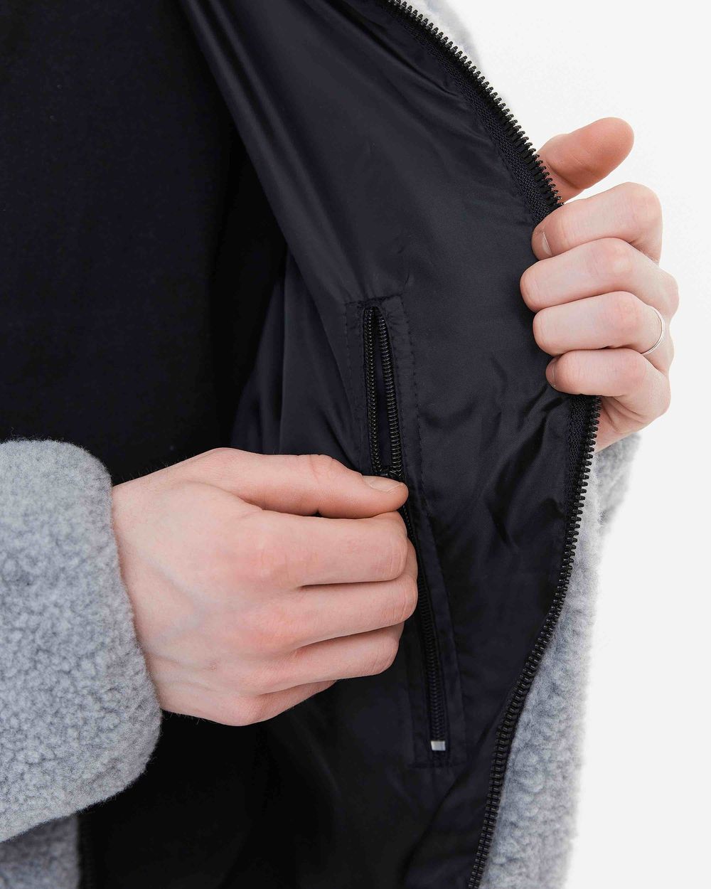 Куртка Anteater Comfy Sherpa SS23 Серая