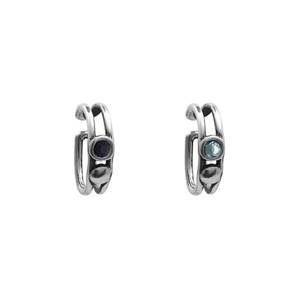 Серьги Ciclon HARUKO с серебряным покрытием A223604-07 BL/S