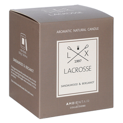 Свеча ароматическая lacrosse, Сандал и бергамот (новая), 60 ч
