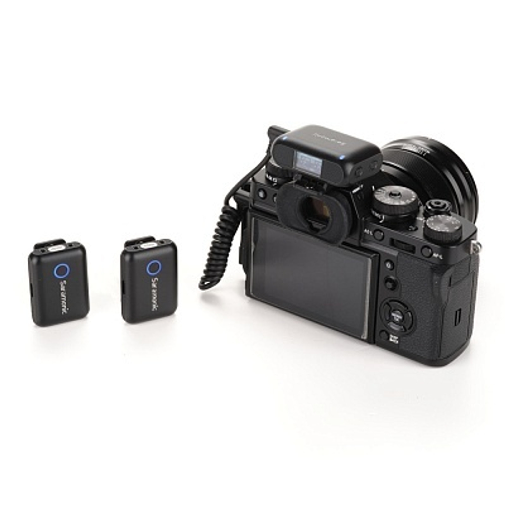 Радиосистема Saramonic Blink500 B2+ (TX+TX+RX) 2,4Гц приемник + 2 передатчика разъем 3,5мм