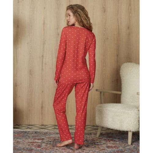 Женская пижама оранжевая Doreanse 4154