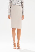 4939 Юбка женская (бежевый меланж)