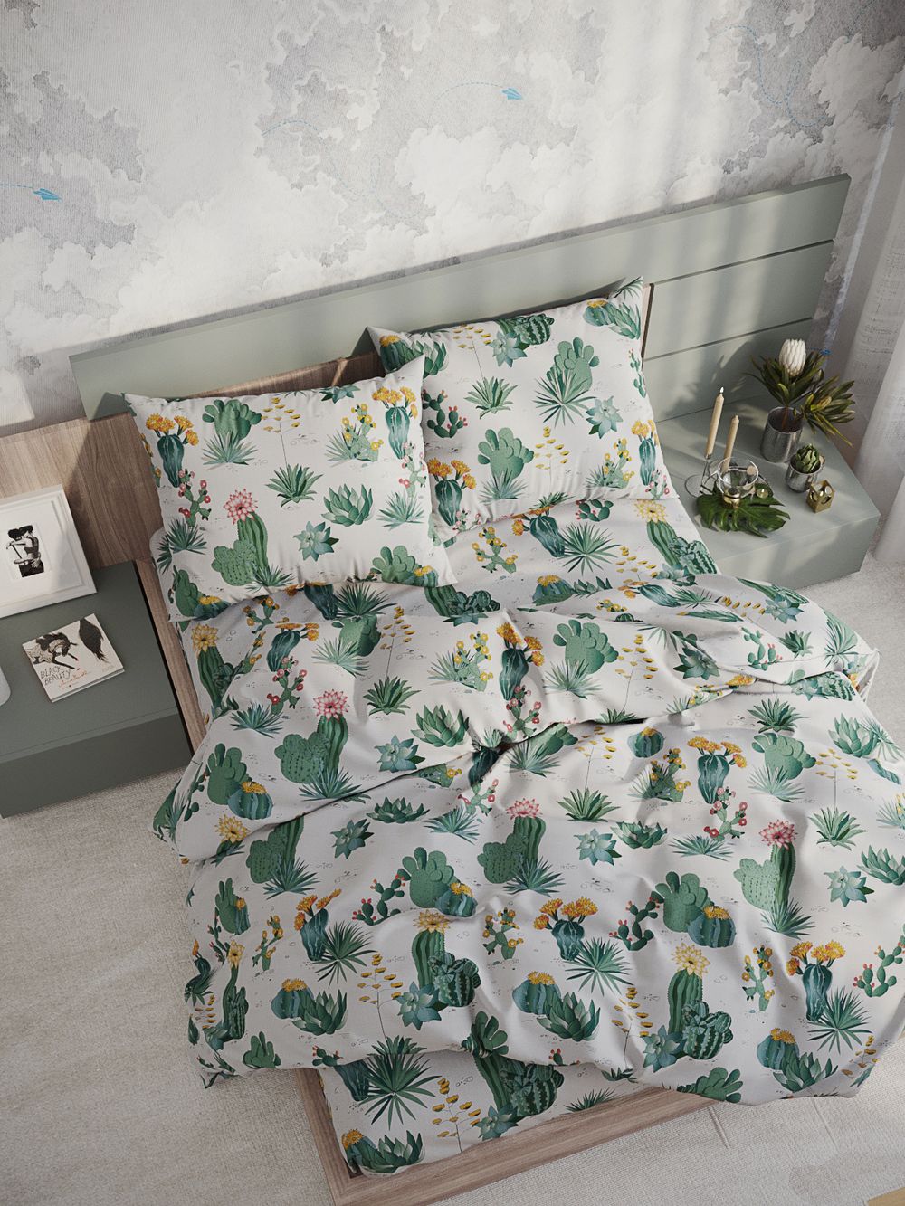 Простынь бязь Сказка "Техас" 240x215 см