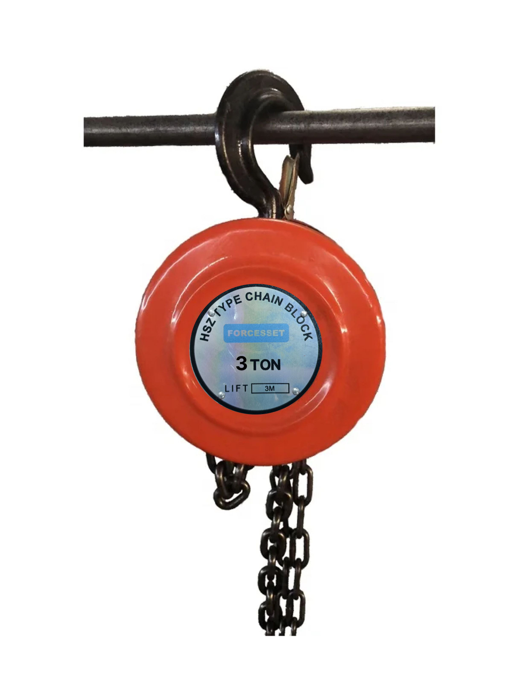 Таль цепная , Лебедка 3 тонны длина цепи 3 метра/ Лебедка механическая подвесная c фиксацией цепи