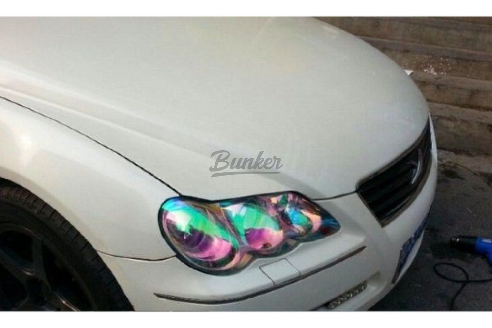 Тонировочная пленка для фар - прозрачный хамелион