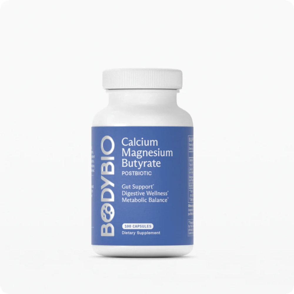 Butyrate with Calcium/ Magnesium: Gut Health Supplement капсулы BodyBio
