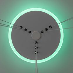 Citilux Неон Смарт CL731A090E RGB Умная подвесная люстра Белая