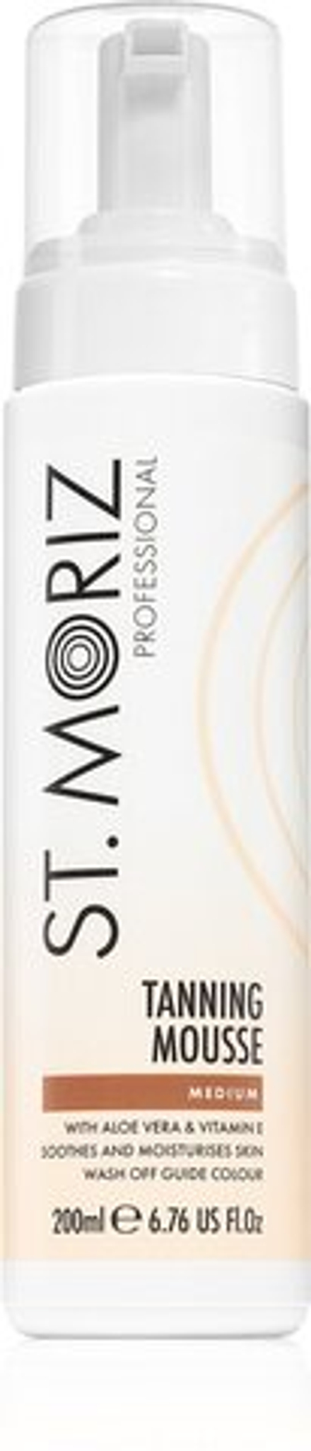 St. Moriz Tanning Mousse - пена для автозагара /  Medium 200  ml  / GTIN 5060427350244