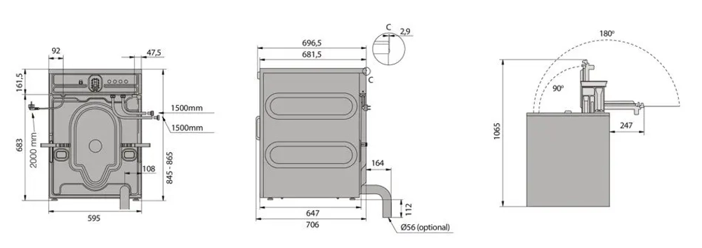 Профессиональная стиральная машина Asko WMC8944VB.T