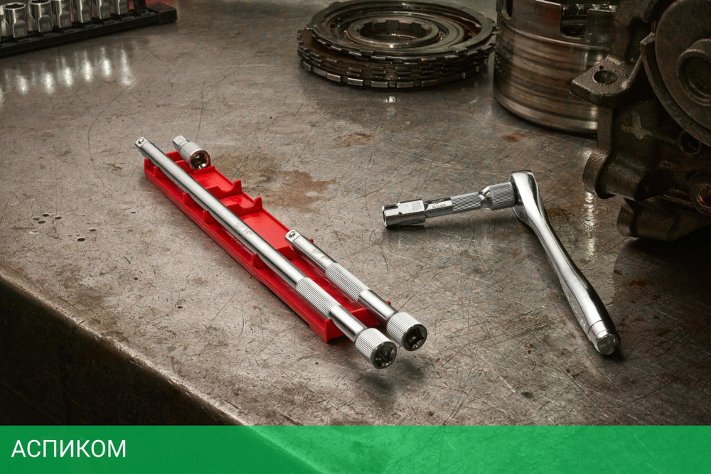 Набор удлинителей для головок Milwaukee 3/8" 4 предмета (4932480638)