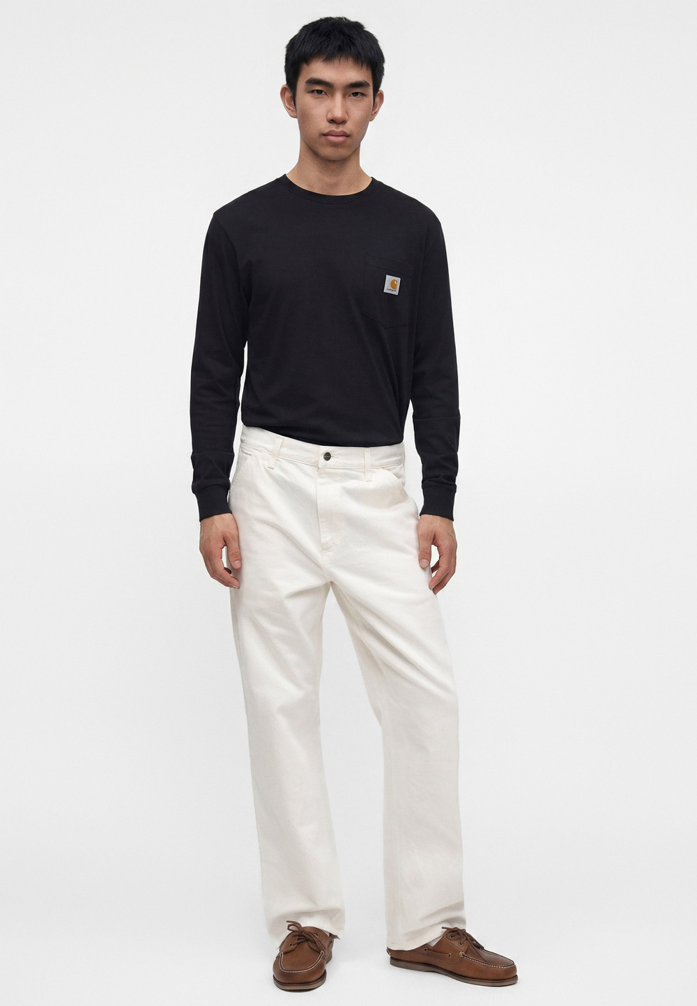 Carhartt WIP Карпентерские джинсы - Белый