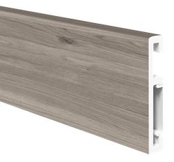 Напольный плинтус ПВХ Foresta Grace Дуб Мавелла дарк FG 027 2000х70х13 мм