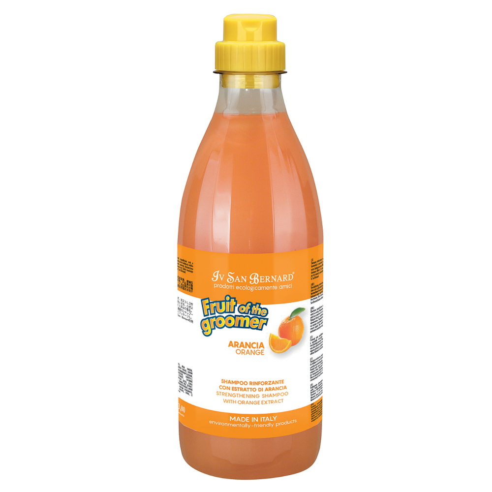 Шампунь Iv San Bernard Fruit of the Groomer Orange для слабой выпадающей шерсти с протеинами овса 1000 мл