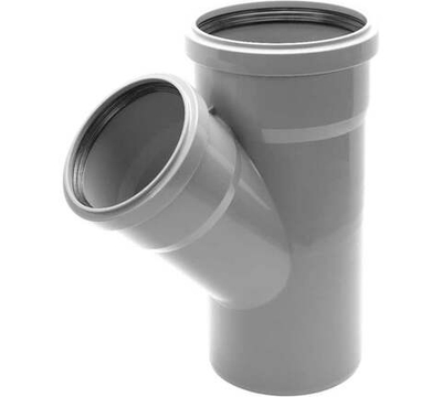 Тройник HTEA 110/90*45° Ostendorf (Остендорф)