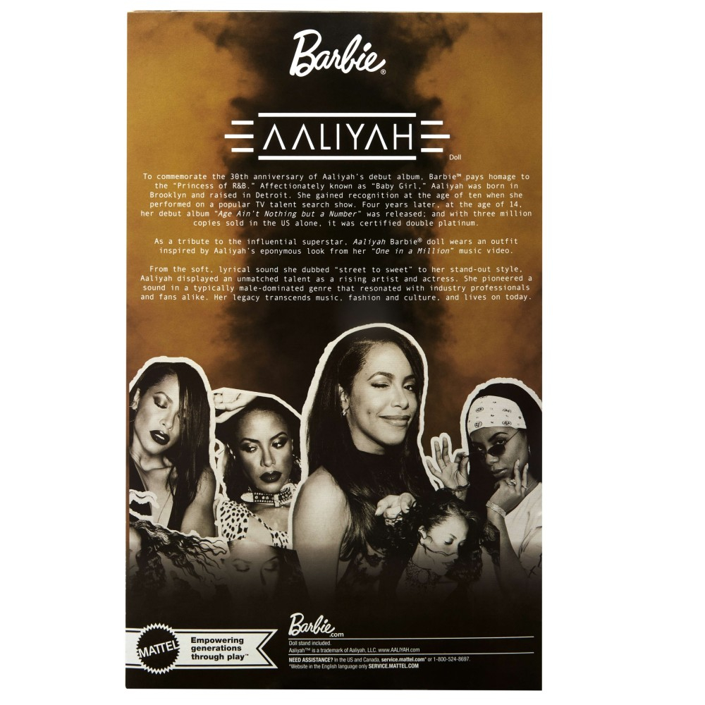 BARBIE Signature - Коллекционная кукла Aaliyah "One in a Million" HRM80