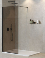 Душевая перегородка LIBERTA-L-1-100-BR-NERO