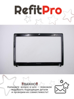 Рамка матрицы для ноутбука Lenovo G570, чёрная (31048952), оригинал