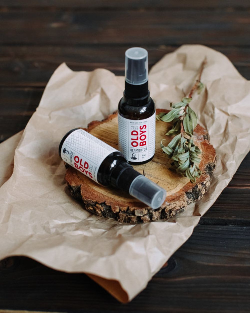 МАСЛЯНЫЙ КОКТЕЙЛЬ ДЛЯ УСОВ И ЛИЦА "ЛЕРМОНТОВ" 30мл (Краснополянская косметика)