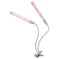 Светильник для растений на прищепке ЭРА FITO-20W-АLED-L полного спектра 12 Вт белый