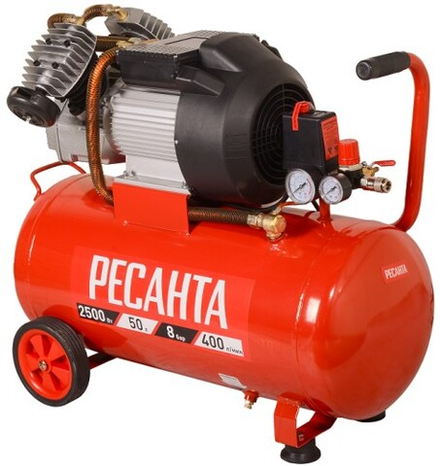 Компрессор поршневой Ресанта КП-50/400М 74/7/6