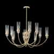 Люстра Crystal Lux SECRET SP10 GOLD