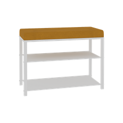 Банкетка "Торонто 23S"  (Белый/Бежевый)